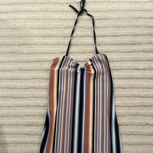 Aritzia halter mini dress